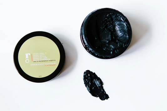 Coco Blackout Tooth Polish Reclamation Organics