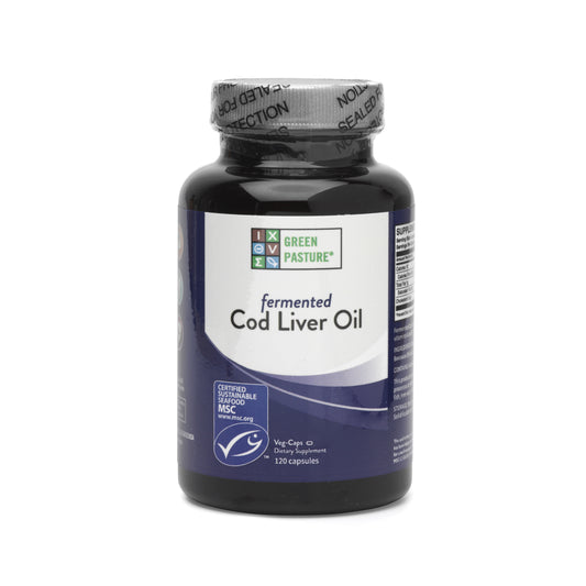 Fermented Cod Liver Oil Capsules Green Pasture