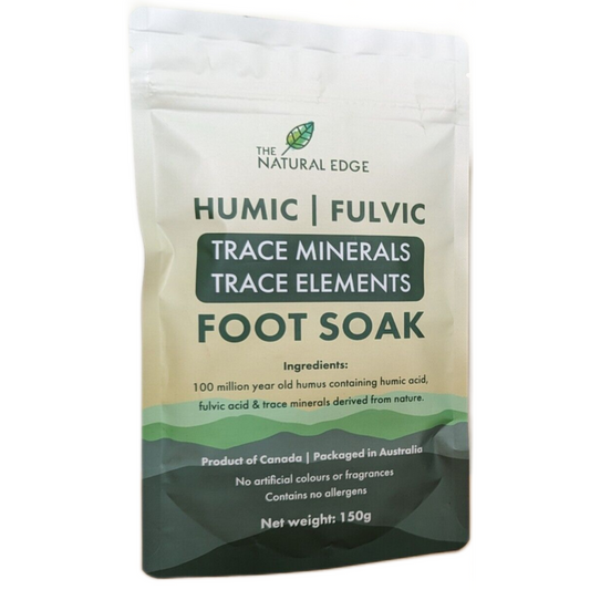 Fulvic Minerals Multi Minerals Trace Elements Foot/Bath Soak The Natural Edge